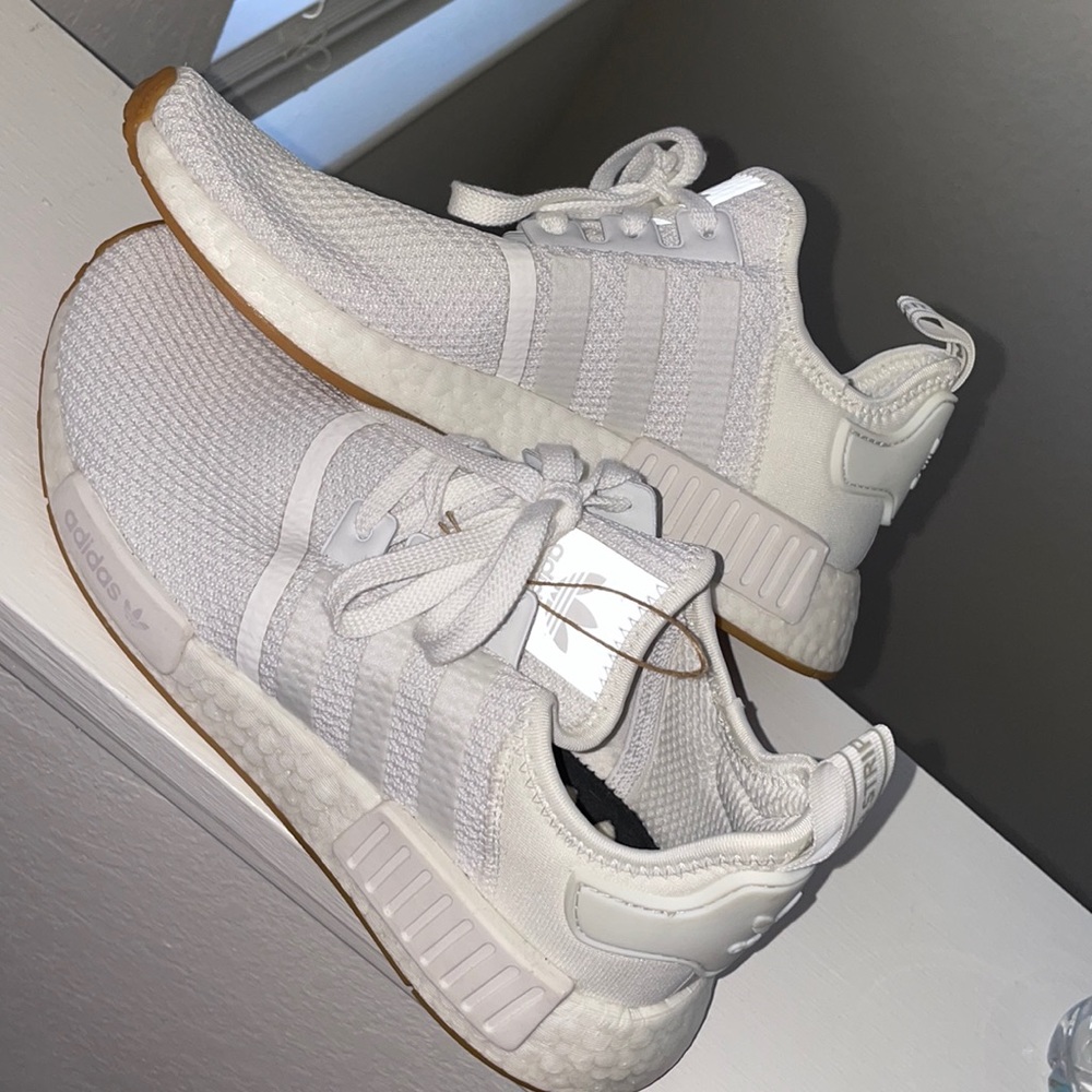 Brand new white Adidas Men NMD_R1 size 8